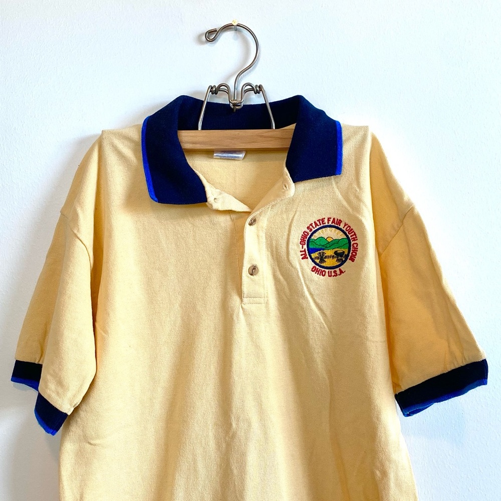 Vintage Ohio State Fair Polo Shirt with Embroidered Logo - Picture 2 of 6